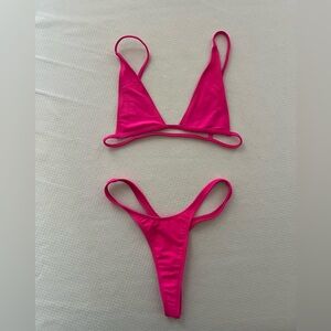 Minimale Animale Hot Pink Bikini